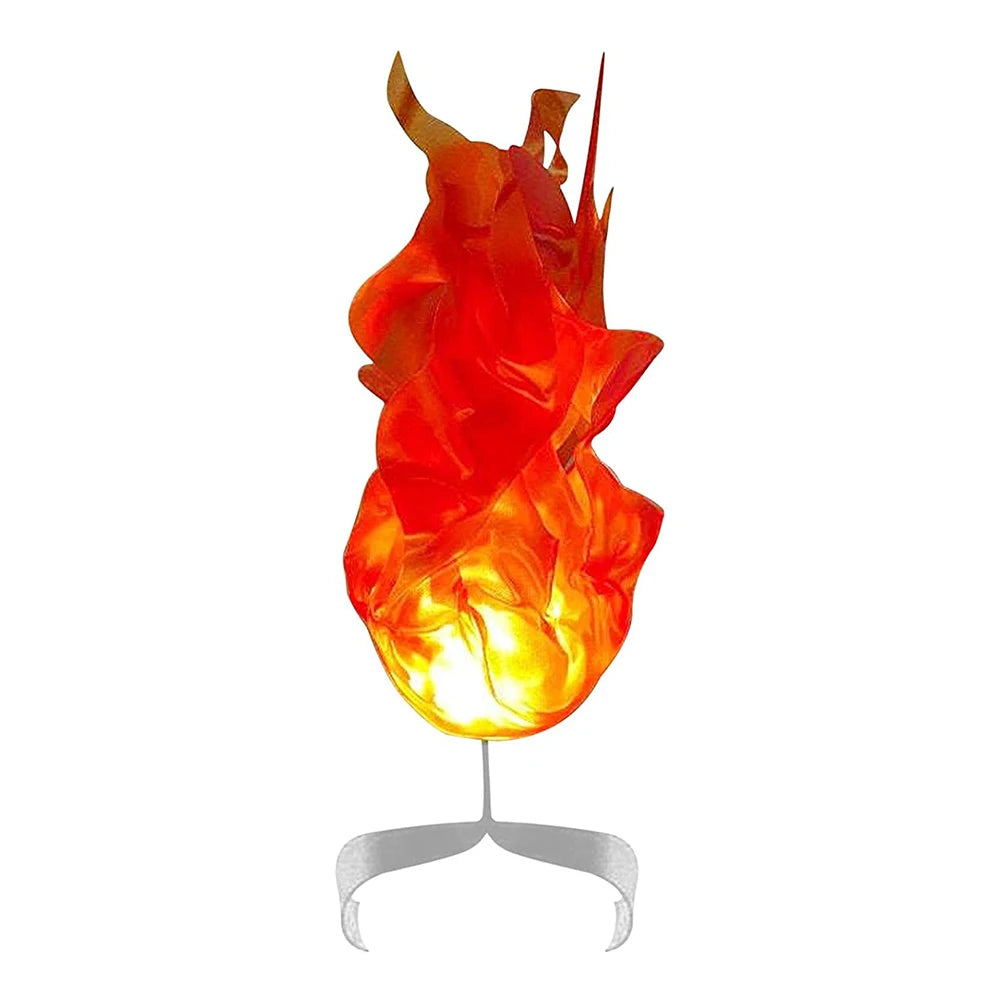 Halloween Hand Floating Fireball Cosplay Props Illuminated Flame Decoration
