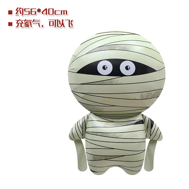 Halloween Party Decoration Arrangement Photo Background Props Toy Balloon