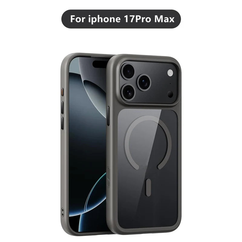 Clear Shockproof Magsafe Case For iPhone 17 17Pro 17 Pro Max 17Air