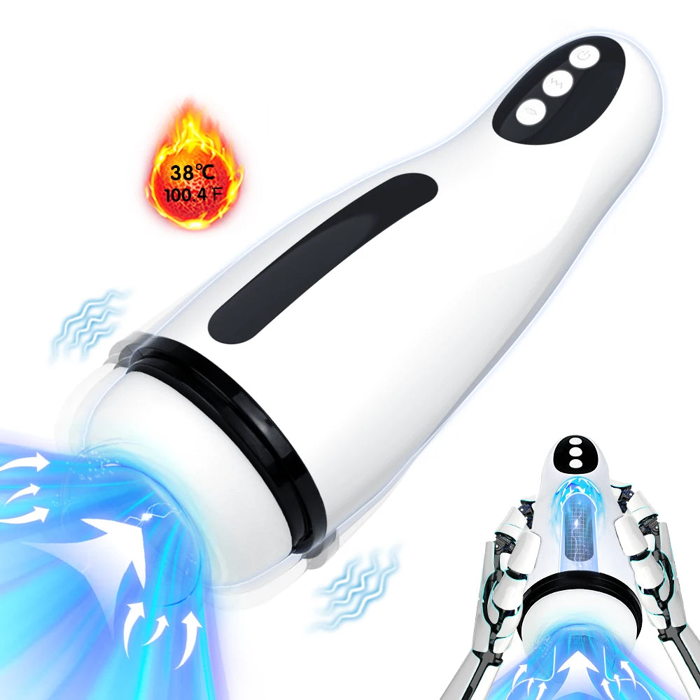 Sucking Male Masturbator Heating Vagina Masturbation Blowjob Erotic Sex Toys