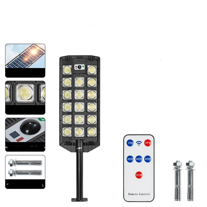 Solar Motion Sensor LED Solar Flood Lights Waterproof LED Security Lamp