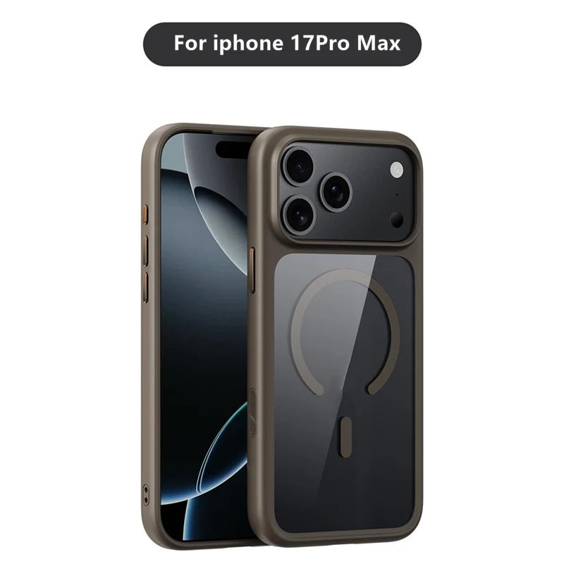 Clear Shockproof Magsafe Case For iPhone 17 17Pro 17 Pro Max 17Air