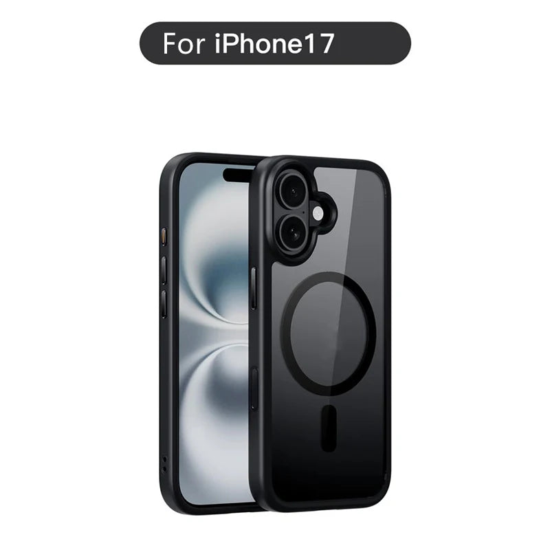 Clear Shockproof Magsafe Case For iPhone 17 17Pro 17 Pro Max 17Air