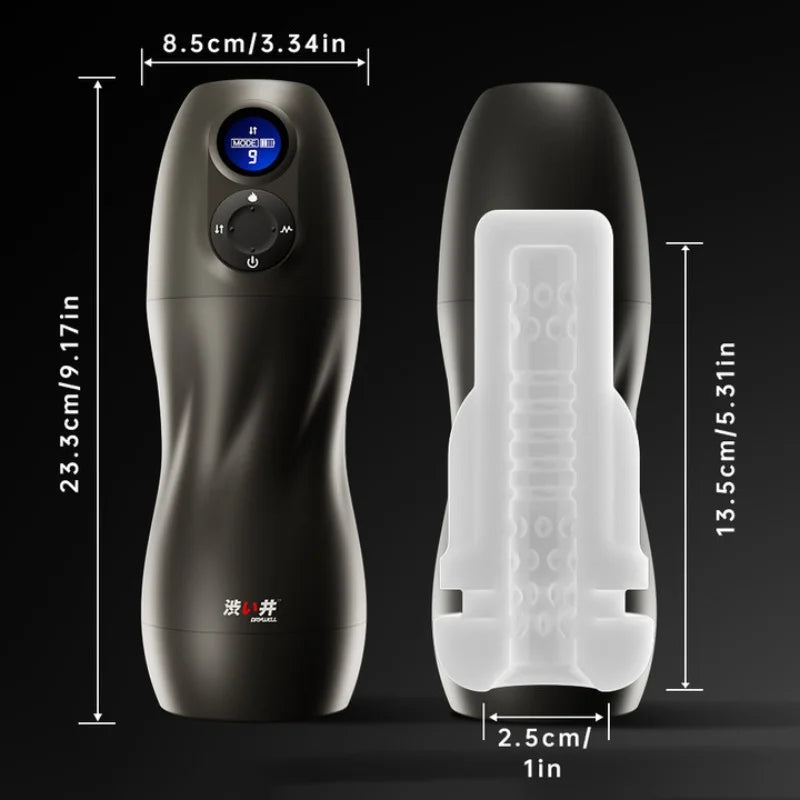 Smart Sex Robot for Men Vacuum Oral Sex Sucking Automatic Male Masturbator