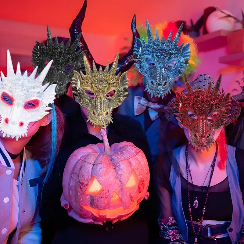 Halloween Party Masks Dragon Masks Props Kids Adult Decoration