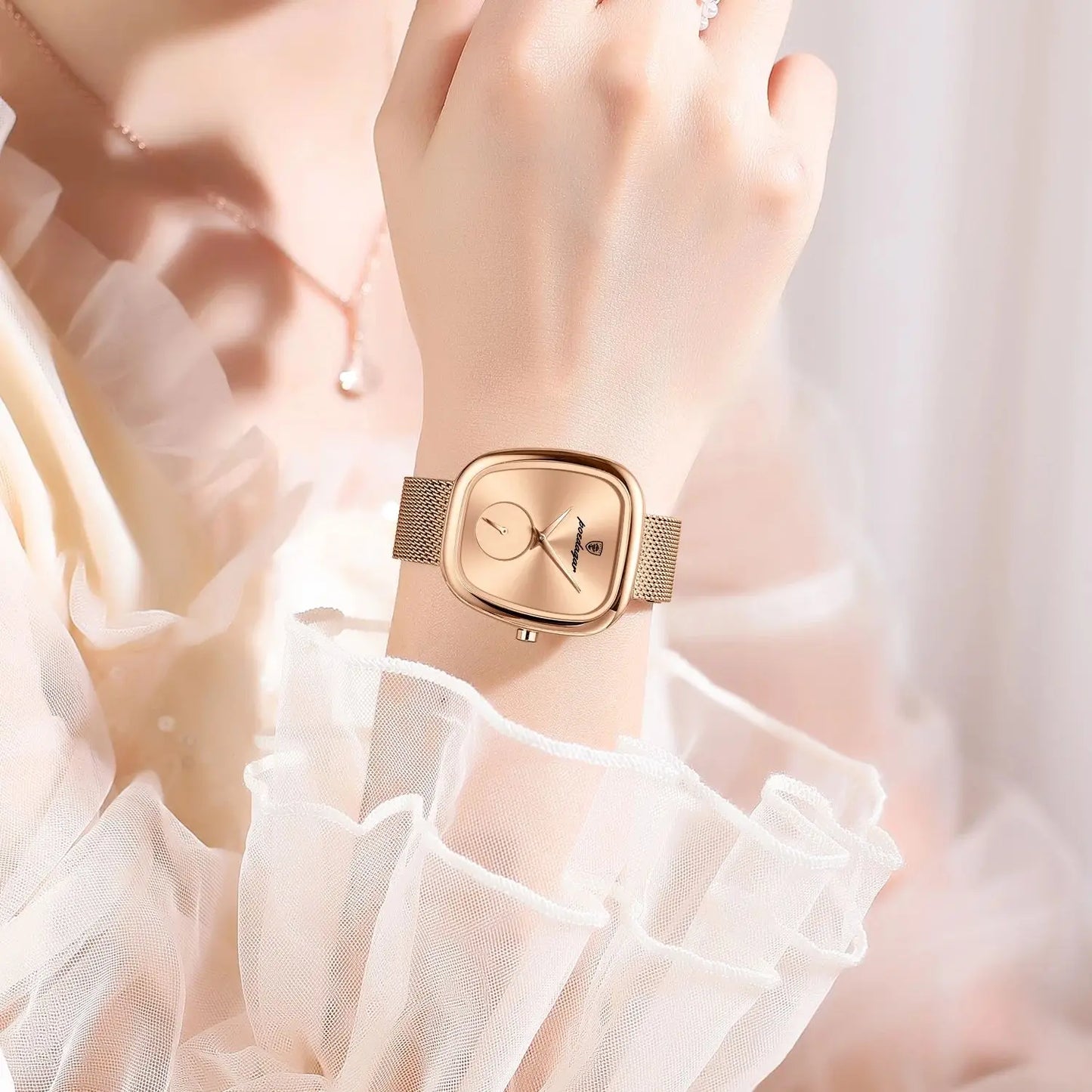 POEDAGAR Luxury Fashion Elegant Ladies Watch Waterproof Watch for Woman