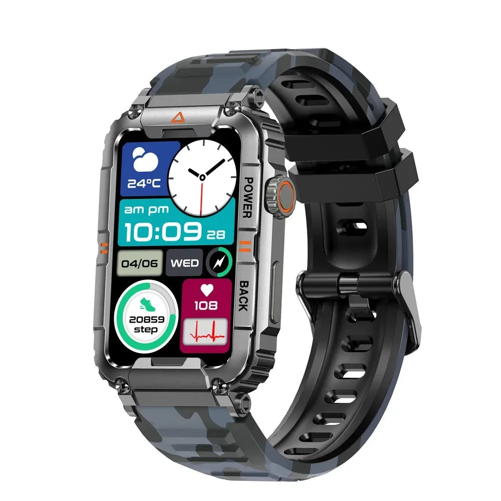 Sport Fitness Smart Watch 1.57 inch Full Touch Screen Rugged Proof Smartwatch