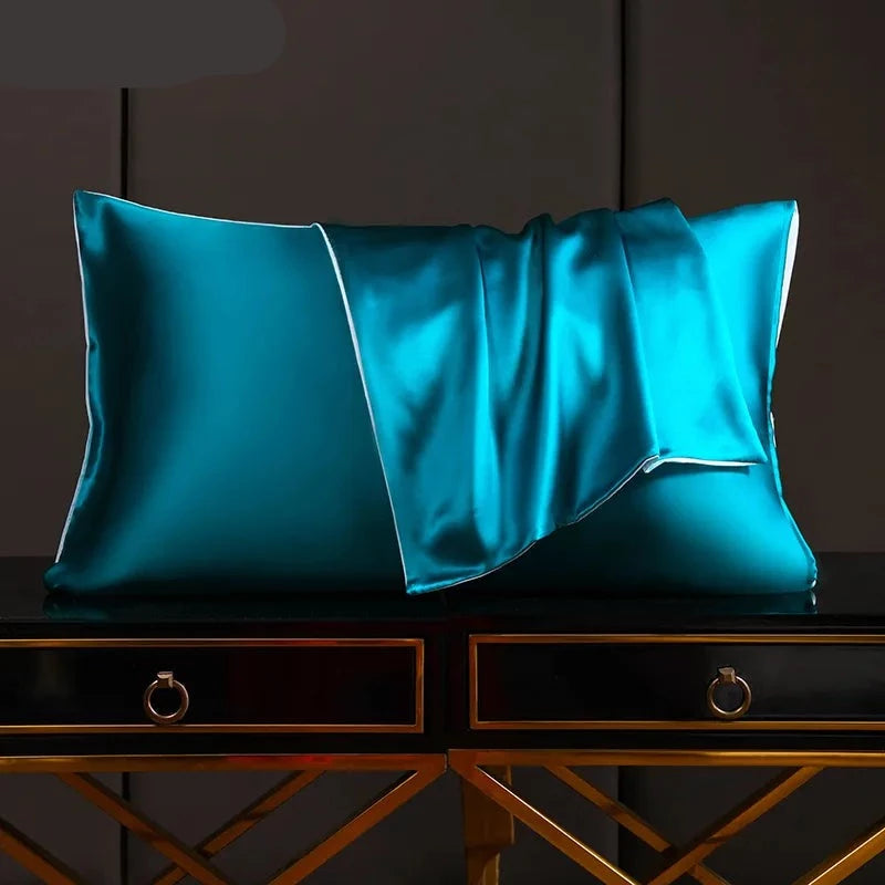 Mulberry silk pure silk fabric pillowcase natural silk pillowcase
