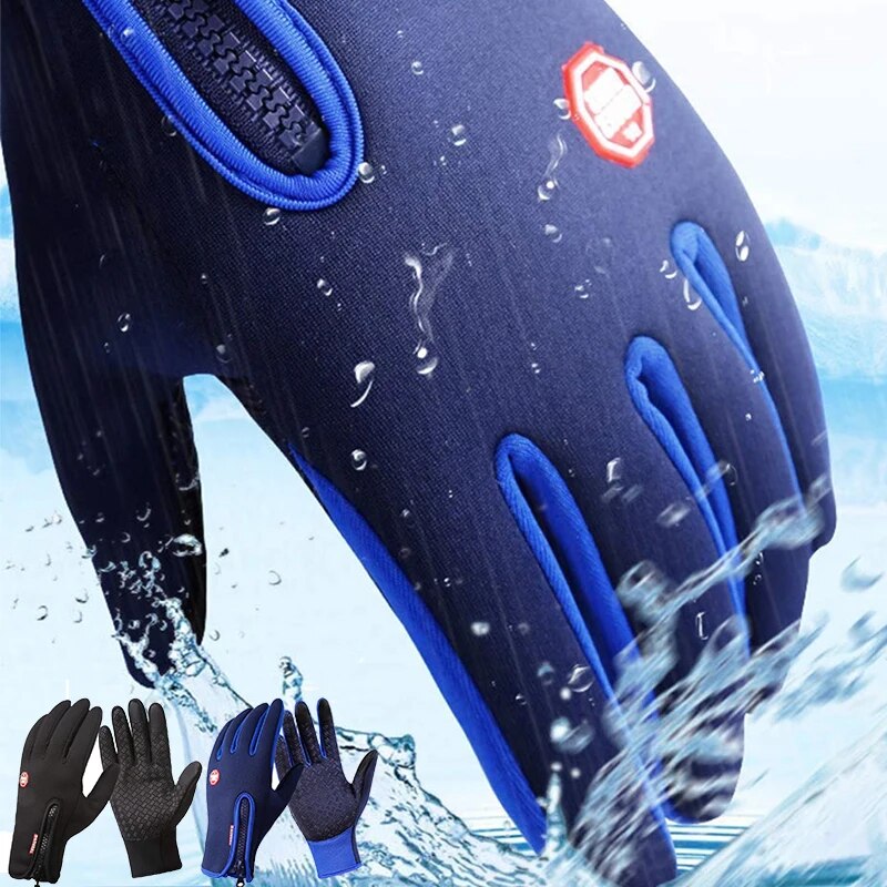 Winter Gloves for Men Women Warm Touchscreen Waterproof Non-slip Gloves