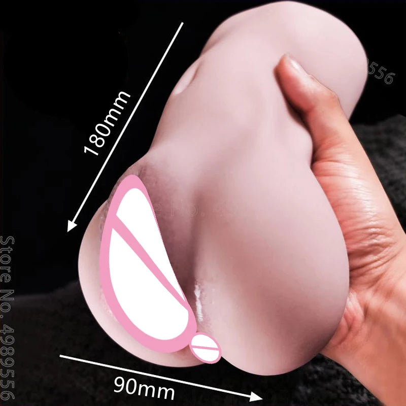 Realistic Canned Pussy 18 Artificial Vagina for Men Male Masturbator