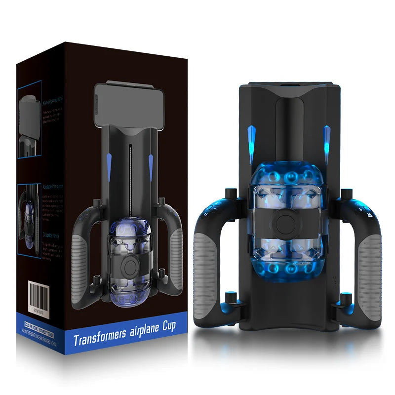 Automatic Male Masturbator Cup 10 Thrusting&Vibration Modes Heating Function