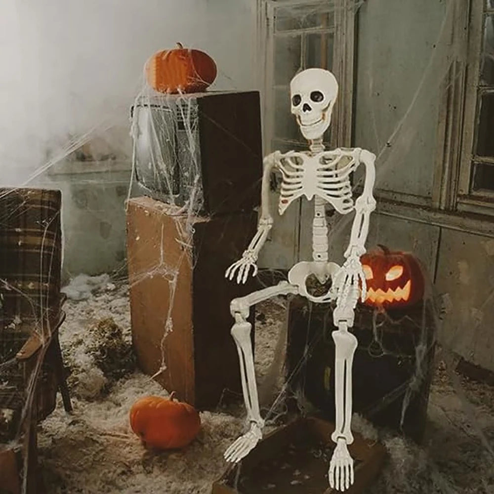 40cm Halloween Human Shape Skeleton,Posable Skeleton,Human Shape Bones
