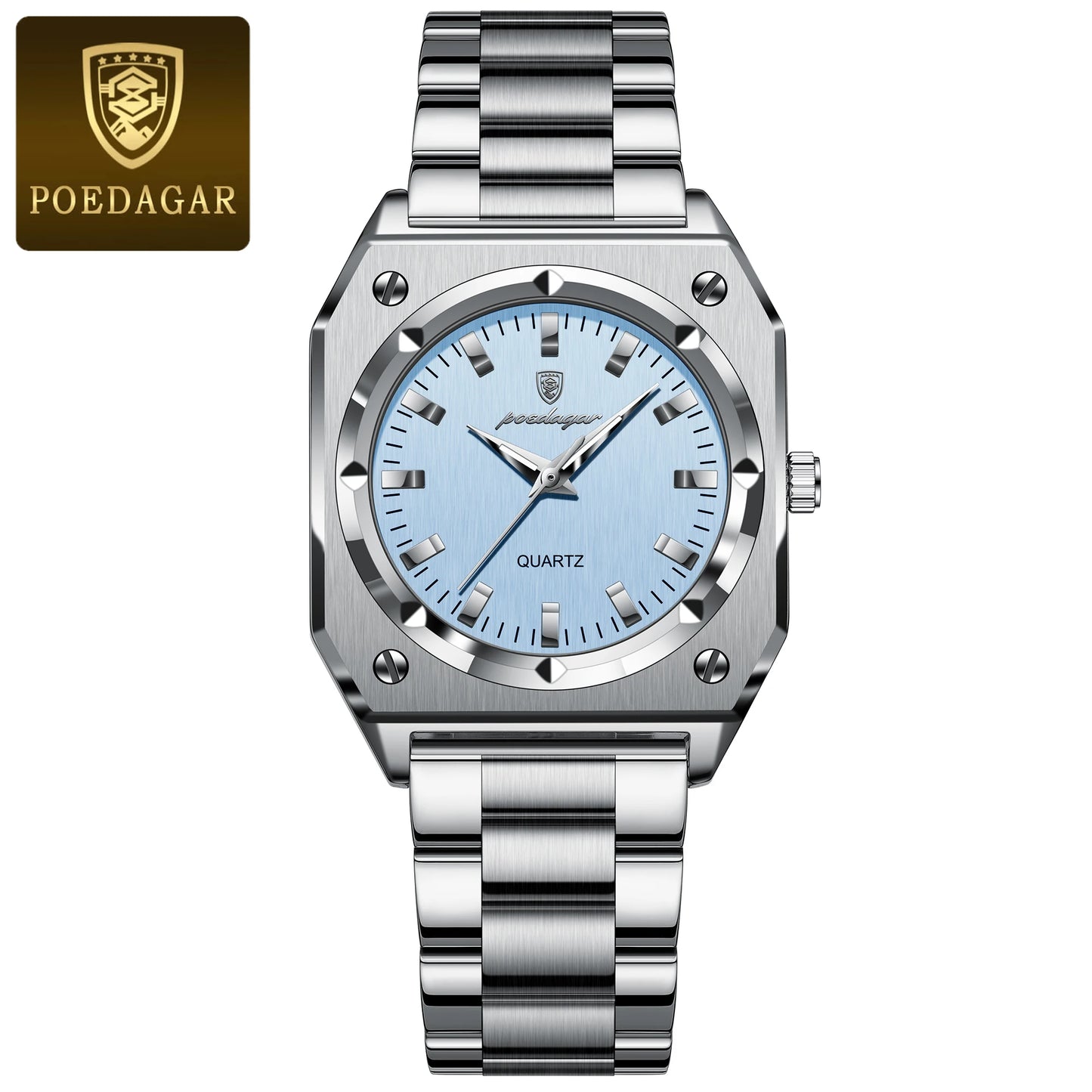 Luxury Casual Ladies Wristwatch Waterproof Stainless Steel Luminous Woman Watch