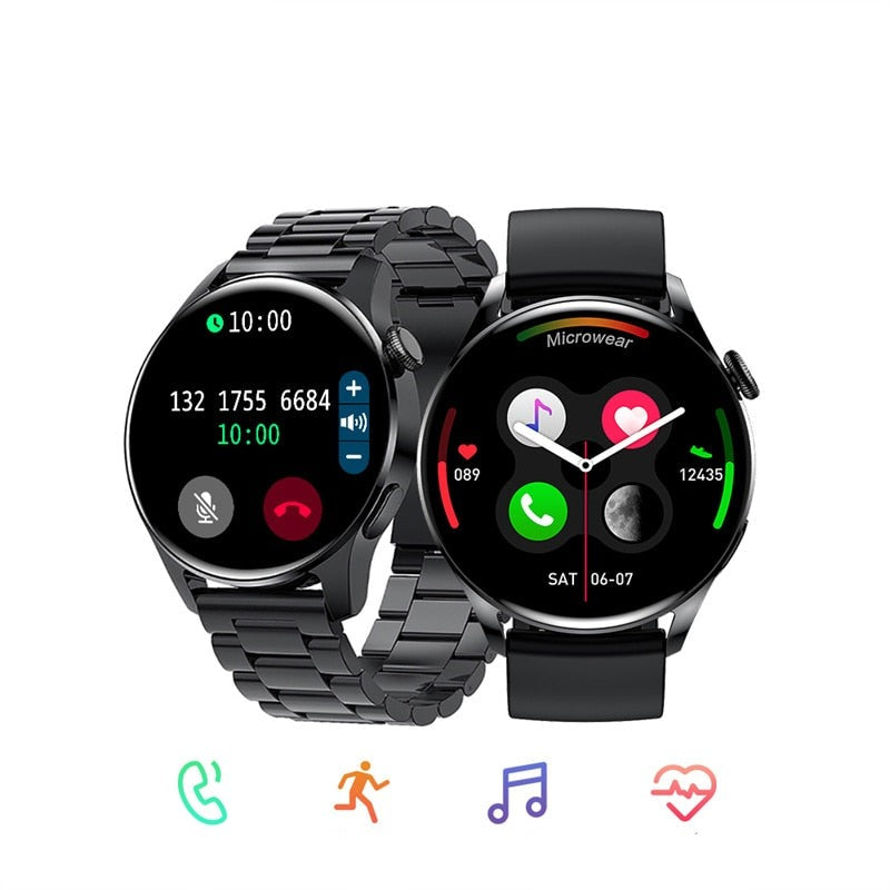 Bluetooth Call Sport Fitness Tracker Sleep Weather Message Remind Smart watch
