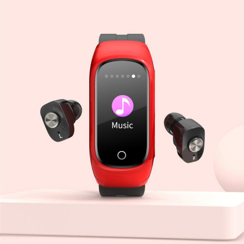 2 in 1 Wireless Headset Smart Watch Men Women Sports Smart watch