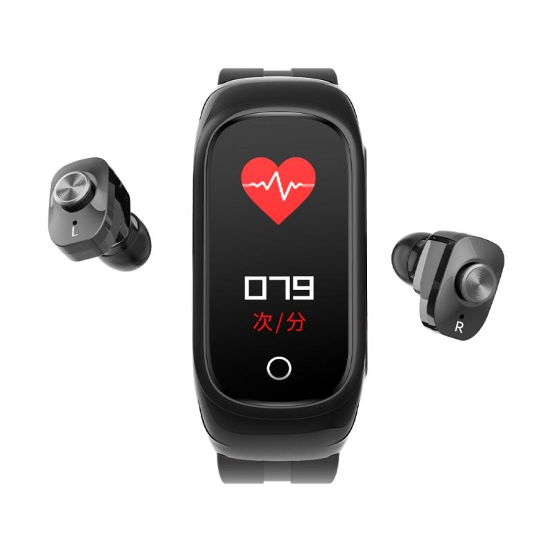 2 in 1 Wireless Headset Smart Watch Men Women Sports Smart watch