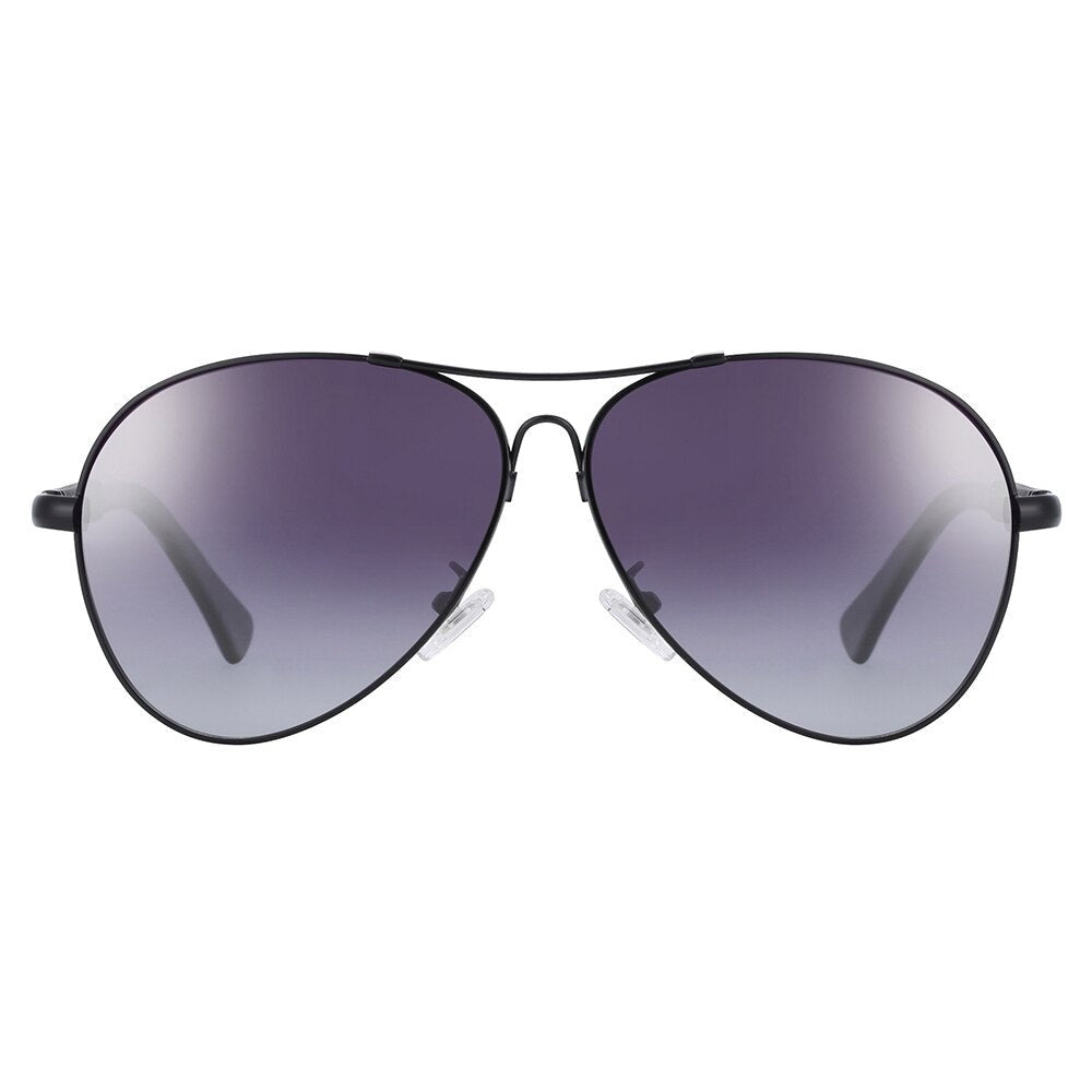 Titanium Alloy Polarized men Women Pilot Gradient sunglasses