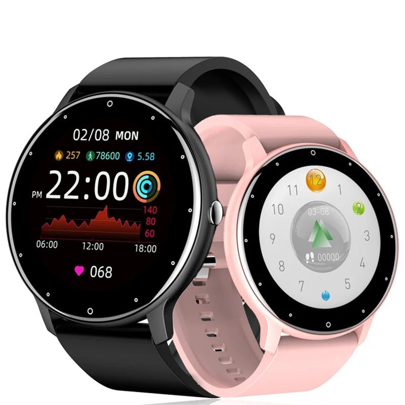Women Men Sport Fitness Smart watch Monitor Waterproof Wristband