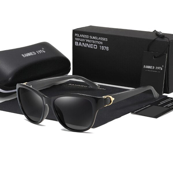 Polarized Women's Luxury Brand Design Driving sunglasses