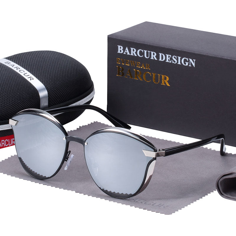 Fashion Round Ladies Polarized Women Sunglasses