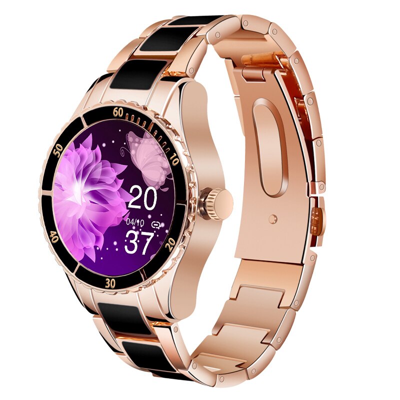 Elegant Women Dial Call Custom Watch Face Dignified Lady Smartwatch