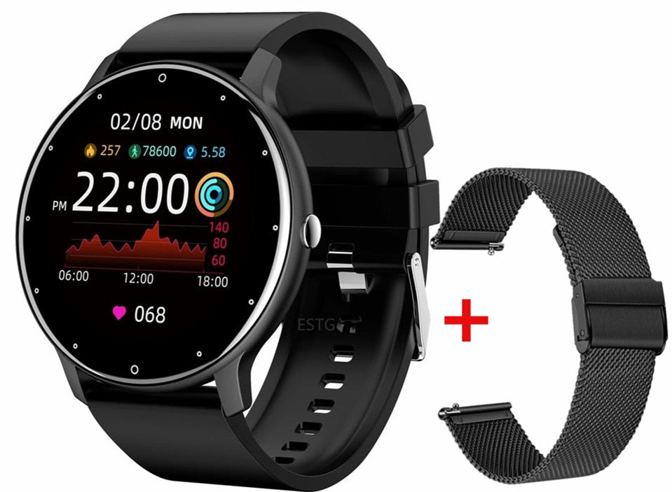 Women Men Sport Fitness Smart watch Monitor Waterproof Wristband