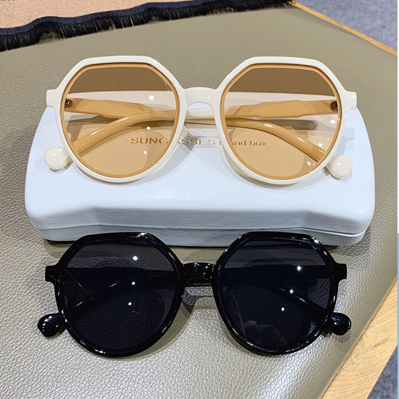 Fashion Style All-match Trend Round Frame Sunglasses