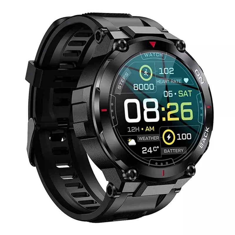 Men Smart Watch GPS Outdoor Sport Fitness Tracker Bracelet Long Standby Smartwatch