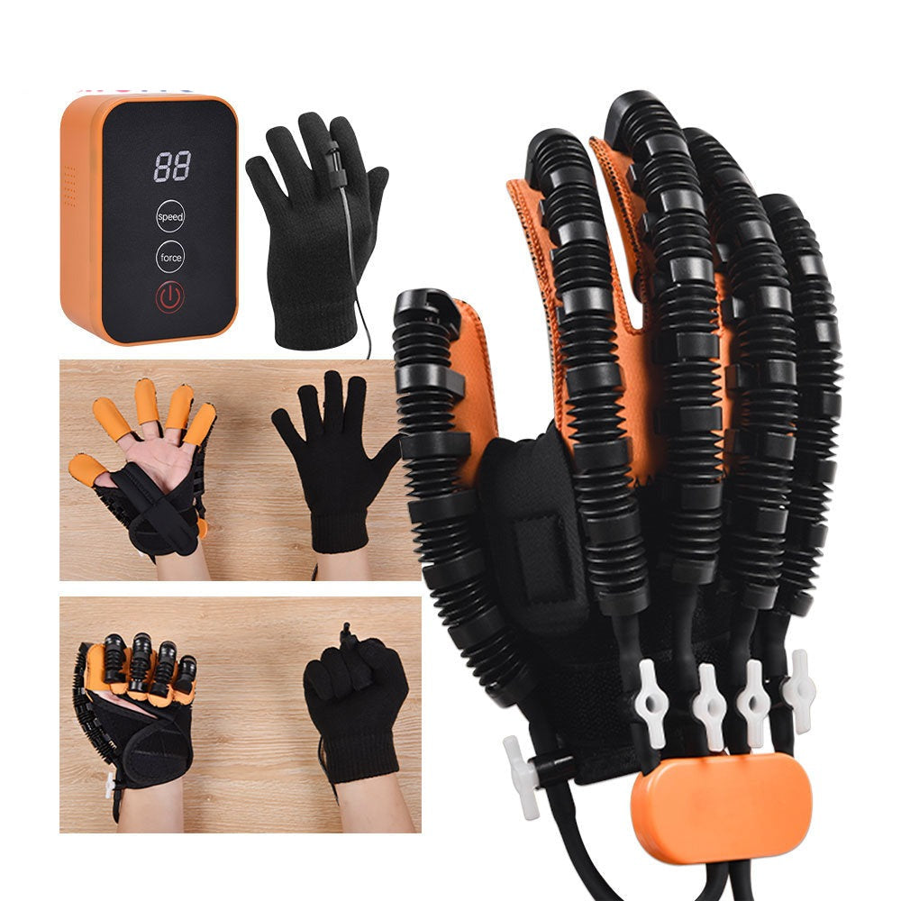 Portable Rehabilitation Robot Gloves  Training Device Finger Exerciser