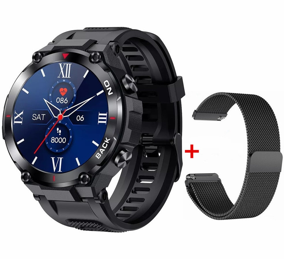 Men Smart Watch GPS Outdoor Sport Fitness Tracker Bracelet Long Standby Smartwatch