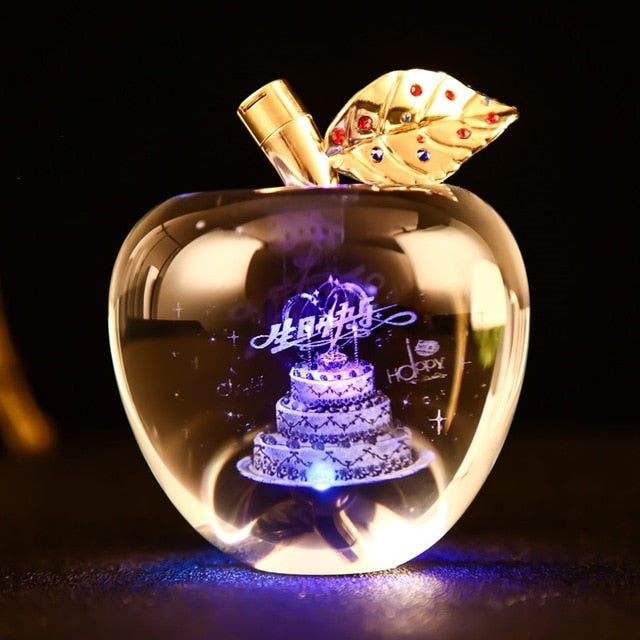 3D Crystal Paperweights Glaze Ornament Crystal