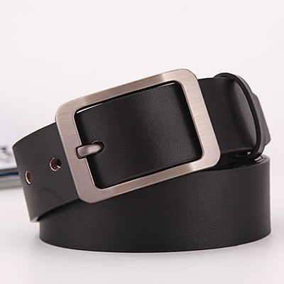 Cow leather belt male genuine leather strap fancy men vintage belt