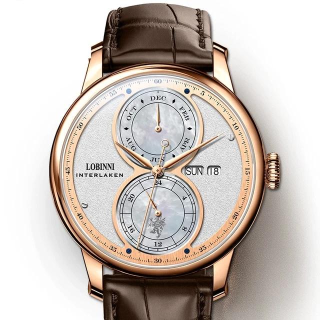 Automatic Mechanical waterproof latest business men wrist watch