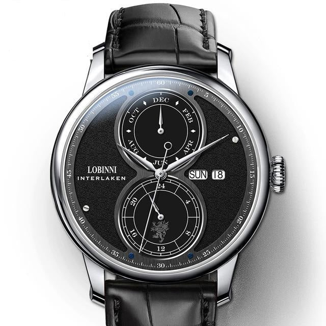 Automatic Mechanical waterproof latest business men wrist watch