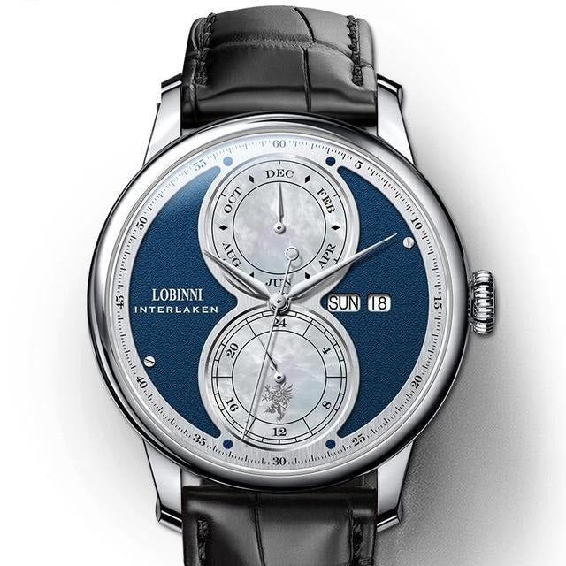 Automatic Mechanical waterproof latest business men wrist watch
