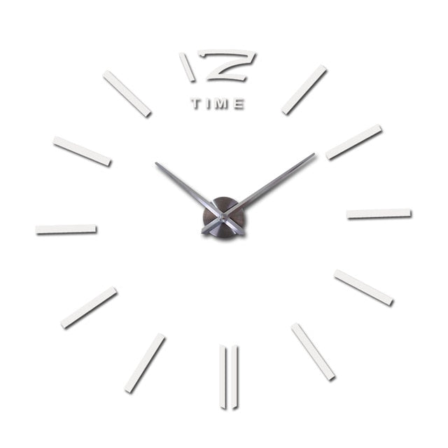diy wall clock living room new acrylic quartz 3d clock