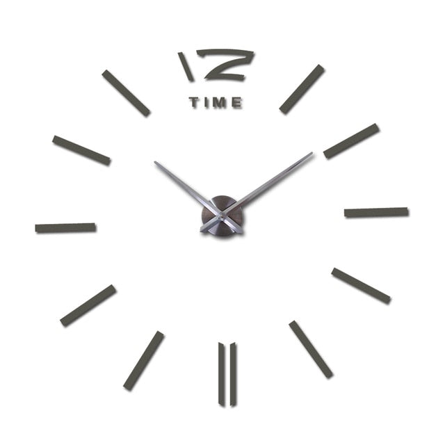 diy wall clock living room new acrylic quartz 3d clock