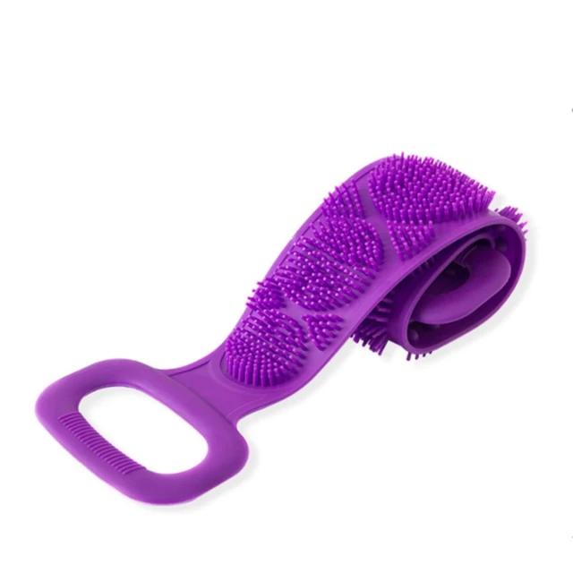 Silicone Brushes Bath Rubbing Back Shower Extended Scrubber