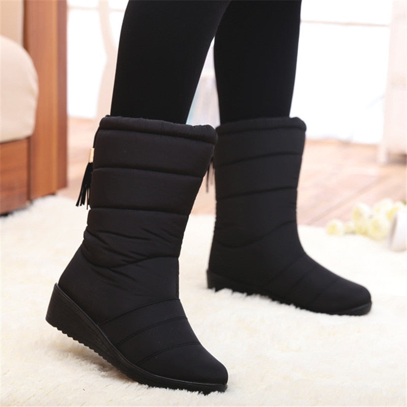 Snow Waterproof Ankle Boots Female Winter Shoes For Women