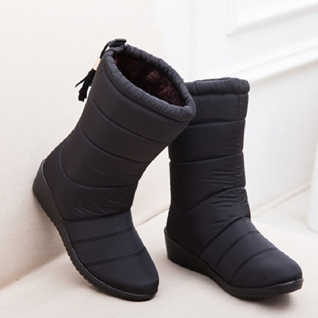 Snow Waterproof Ankle Boots Female Winter Shoes For Women