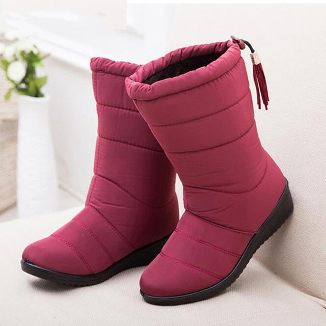 Snow Waterproof Ankle Boots Female Winter Shoes For Women