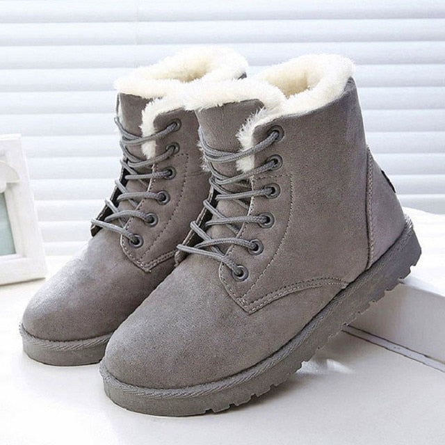 Snow Waterproof Ankle Boots Female Winter Shoes For Women