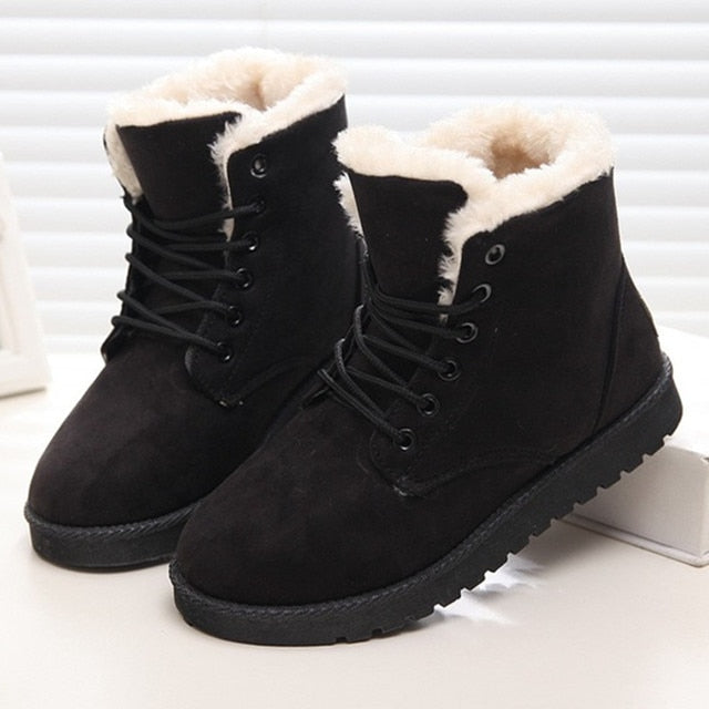 Snow Waterproof Ankle Boots Female Winter Shoes For Women