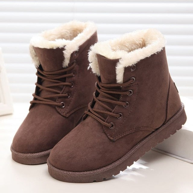 Snow Waterproof Ankle Boots Female Winter Shoes For Women