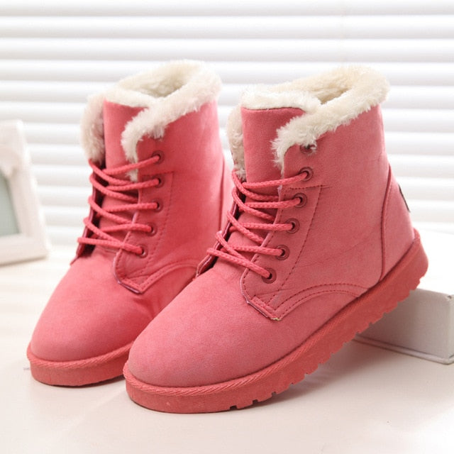 Snow Waterproof Ankle Boots Female Winter Shoes For Women