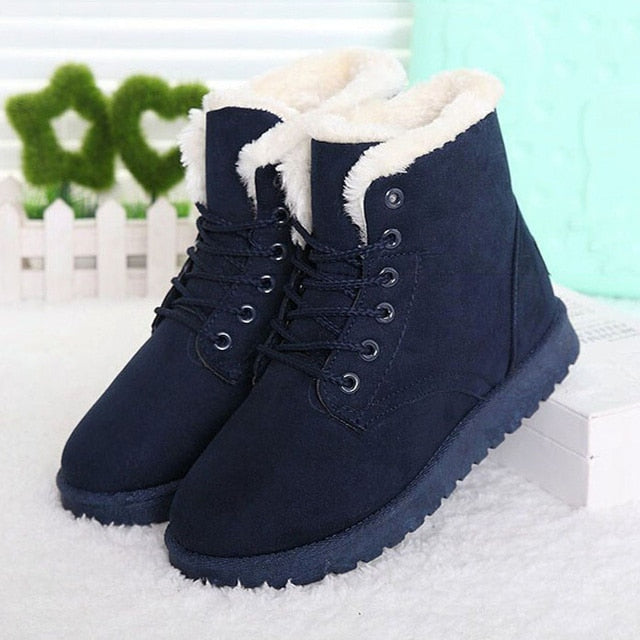 Snow Waterproof Ankle Boots Female Winter Shoes For Women