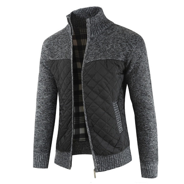 Men's Sweaters Warm Knitted Sweater Jackets Cardigan Coats