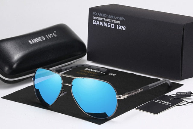 High quality Anti glare Polarized Aluminum hot Men's Sunglasses