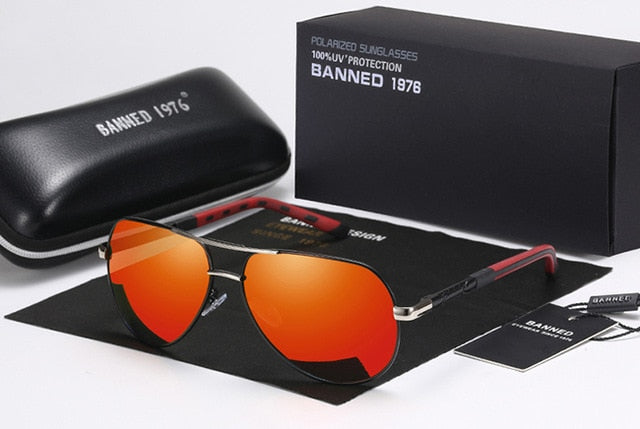 High quality Anti glare Polarized Aluminum hot Men's Sunglasses