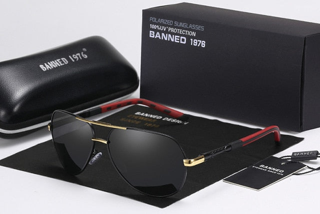 High quality Anti glare Polarized Aluminum hot Men's Sunglasses